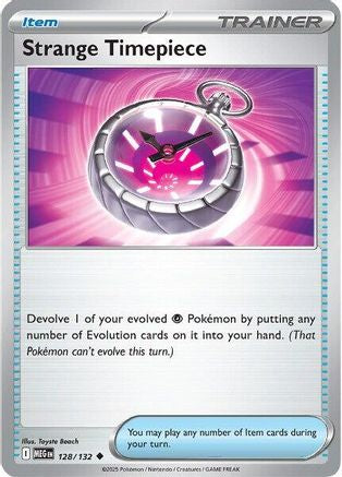 Strange Timepiece 128/132 - Reverse Holofoil Mega Evolution