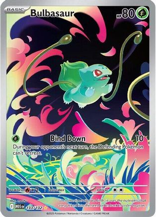 Bulbasaur 133/132 - Holofoil Mega Evolution