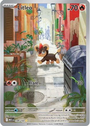 Litleo 139/132 - Holofoil Mega Evolution