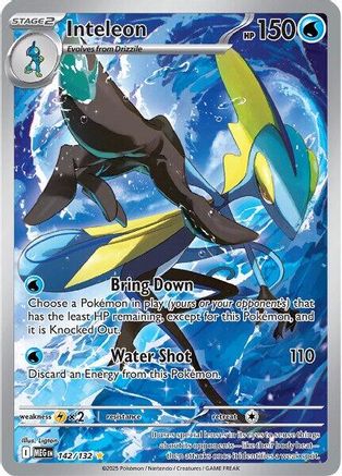 Inteleon 142/132 - Holofoil Mega Evolution