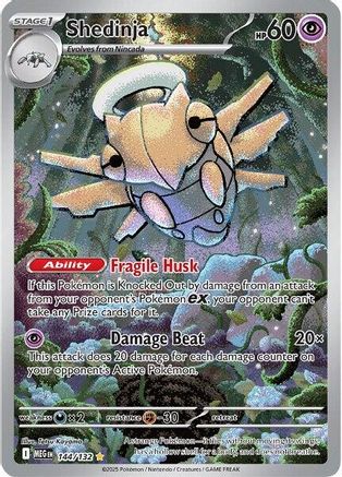 Shedinja 144/132 - Holofoil Mega Evolution