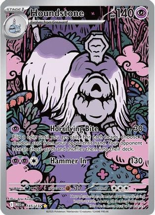 Houndstone 145/132 - Holofoil Mega Evolution