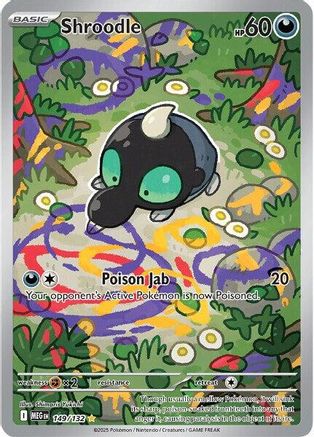 Shroodle 149/132 - Holofoil Mega Evolution