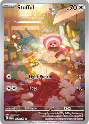 Stufful 154/132 - Holofoil Mega Evolution