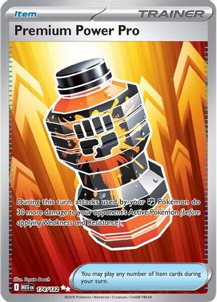 Premium Power Pro 174/132 - Holofoil Mega Evolution