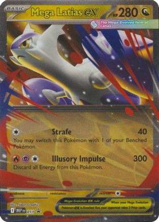 Mega Latias ex 011 - Holofoil Mega Evolution Promo