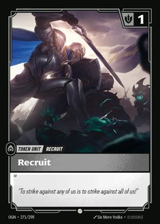 Recruit 271 // Buff 271/298 - Origins