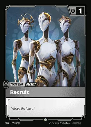 Recruit 273 // Buff 273/298 - Origins