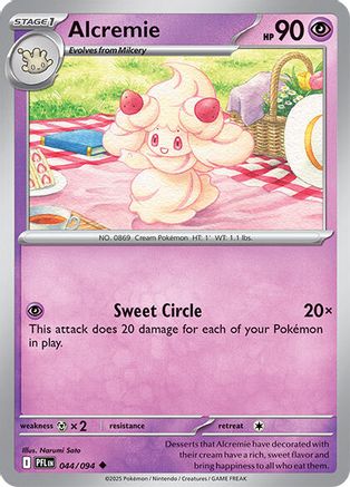 Alcremie 044/094 - Reverse Holofoil Phantasmal Flames