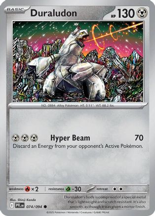 Duraludon 074/094 - Reverse Holofoil Phantasmal Flames
