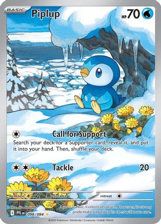 Piplup 098/094 - Holofoil Phantasmal Flames