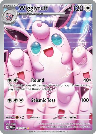 Wigglytuff 105/094 - Holofoil Phantasmal Flames