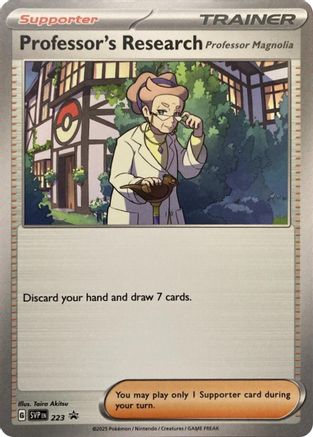 Professor's Research 223 SV Scarlet & Violet Promo Cards