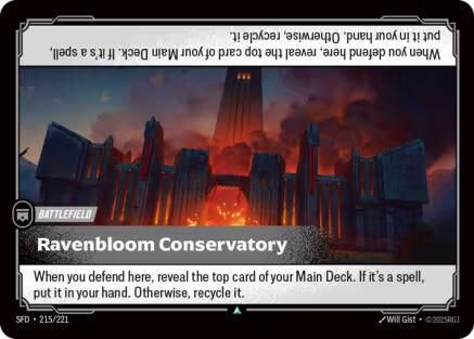 Ravenbloom Conservatory 215/221 - Spiritforged Foil