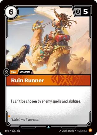 Ruin Runner 105/221 - Spiritforged
