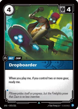 Dropboarder 072/221 - Spiritforged