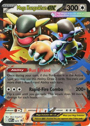 Mega Kangaskhan ex 025 - Holofoil Mega Evolution Promo