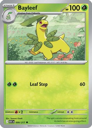Bayleef 009/217 Ascended Heroes
