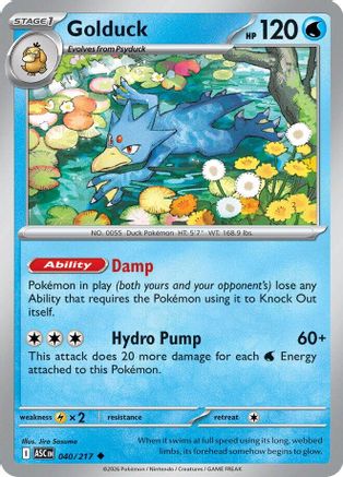 Golduck 040/217 Ascended Heroes