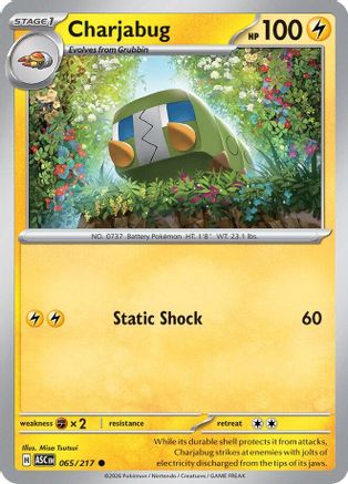Charjabug 065/217 Ascended Heroes