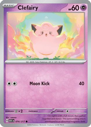 Clefairy 074/217 Ascended Heroes