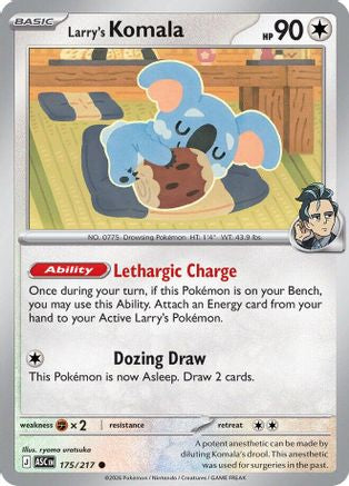 Larry's Komala 175/217 Ascended Heroes