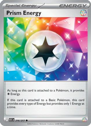 Prism Energy 216/217 - Reverse Holofoil Ascended Heroes
