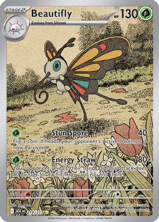 Beautifly 219/217 - Holofoil Ascended Heroes