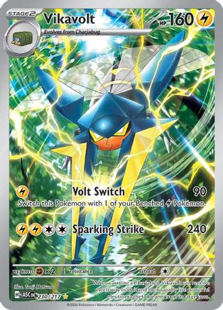 Vikavolt 230/217 - Holofoil Ascended Heroes