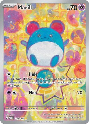 Marill 232/217 - Holofoil Ascended Heroes
