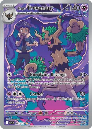 Hop's Trevenant 237/217 - Holofoil Ascended Heroes