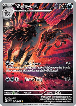 Mightyena 243/217 - Holofoil Ascended Heroes