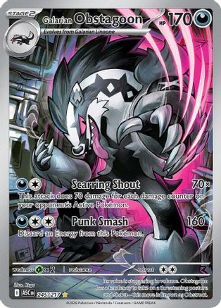 Galarian Obstagoon 245/217 - Holofoil Ascended Heroes