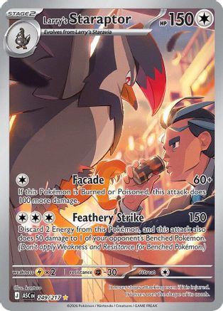 Larry's Staraptor 249/217 - Holofoil Ascended Heroes