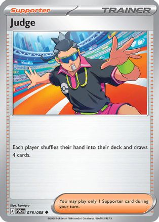 Judge 076/088 - Reverse Holofoil Perfect Order