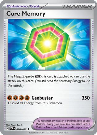 Core Memory 070/088 - Reverse Holofoil Perfect Order