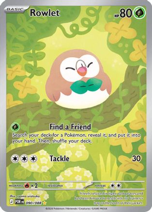 Rowlet 090/088 - Holofoil Perfect Order