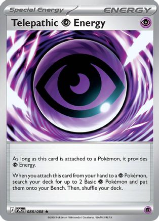 Telepathic Psychic Energy 088/088 - Reverse Holofoil Perfect Order