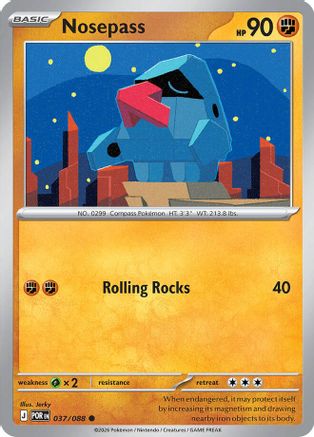 Nosepass 037/088 - Reverse Holofoil Perfect Order