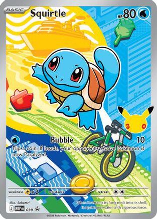 Squirtle 039 - Holofoil Mega Evolution Promo