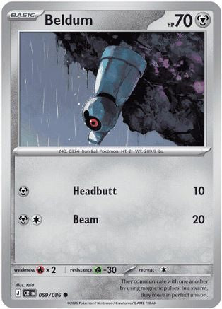 Beldum 059 ME04 Chaos Rising