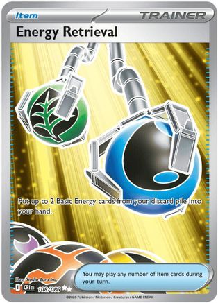 Energy Retrieval 108 - Holofoil ME04 Chaos Rising