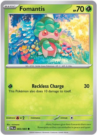 Fomantis 003/084 ME05 Pitch Black