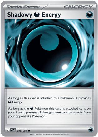 Shadowy Darkness Energy 083 - Holofoil ME05 Pitch Black