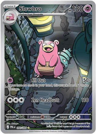 Slowbro 090/084 - Holofoil ME05 Pitch Black