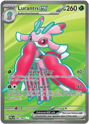 Lurantis ex 096/084 - Holofoil ME05 Pitch Black