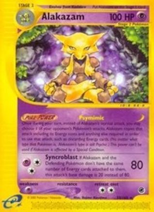 Alakazam 033/165 - Reverse Holofoil Expedition