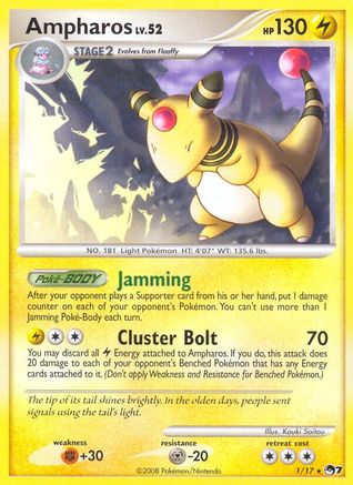 Ampharos 001/017 POP Series 7