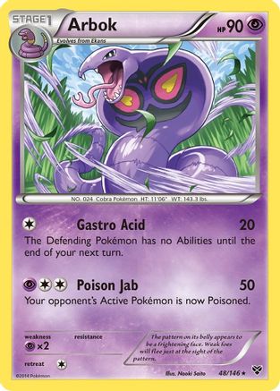 Arbok 048/146 XY Base Set