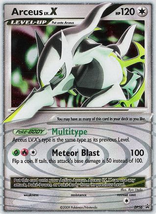 Arceus LV.X DP56 - Holofoil Diamond and Pearl Promos
